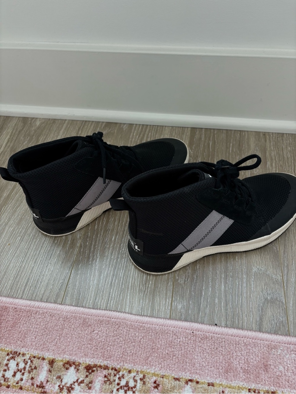 Women’s Sorel Black High-Top Athletic Sneakers
